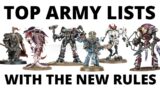 Strongest Army Lists in Warhammer 40K After the Update – Who's Winning?
