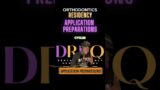TOP Residency Application Preparations for ORTHODONTICS with Dr. Jefe #shorts #DrDarwin