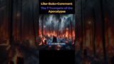 The 7 Trumpets of the Apocalypse @1 #Shorts  #jesus #genesis #faith #christianbelief #divine #truth