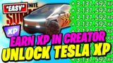 *UPDATED* How to EASILY Earn XP in Creator Made Islands & UNLOCK CYBERTRUCK Fortnite BEST XP GLITCH