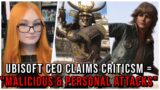 Ubisoft CEO Claims AC Shadows & Outlaws Criticism Equals "Malicious And Personal Online Attacks"