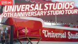 Universal Studios Hollywood LIVE Stream Nighttime Lights at Hogwarts Castle HHN Houses Backlot