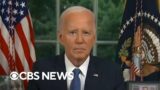 Watch Biden's Oval Office address about ending his 2024 bid