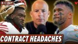 What 49ers should pay Aiyuk, Tua & Miami Dolphins contract dispute, New York Jets drama | 3 & Out