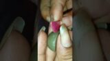 damru and trishul design terracotta pendant making #shortvideo #viral #share