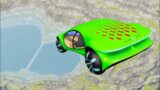 BeamNG.Drive – Leap Of Death Car Jumps and Falls Crashes