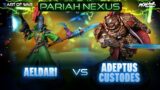 Adeptus Custodes vs Aeldari Competitive Warhammer 40k Battle Report