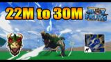 Bounty Hunt With T-Rex Fruit – Increasing Bounty My Subscriber 22M To 30M [ Squeakles ]