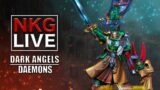 Chaos Daemons Vs Dark Angels – Warhammer 40k Battle Report | NKG Live