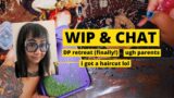 Diamond painting retreat in Texas, my uncle made me cry & more | Diamond Paint With Me | WIP & Chat