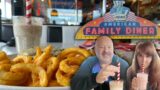 Dining at the American Family Diner in Great Yarmouth