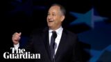 Doug Emhoff tells story of calling for a first date with Kamala Harris