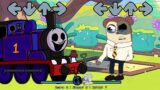 FNF Thomas and Friends VS TroubleMaker ALL PHASES Sings Can Can | Fire In The Hole Mods.
