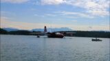 Full Engine Start Up Hawaii Martin Mars Coulson Group Sproat Lake Vancouver Island Canada Boat Chase