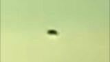 Full close up zoomed in UFO video