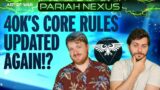 Games Workshop Updates their Core Rules Again!  Pivot Changes and More!