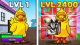 I Went from Lvl 1 NOOB to MAX in Meme Sea! (Roblox)
