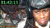 I streamed Bloodborne until I beat it…