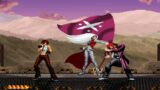 KoF Theory Mecernary Yellow**SONIC VANESSA VS IORI YAGAMI