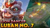 Luban No.7 Honor Pass Epic Skin "Lion Dancer" Gameplay | Honor of Kings