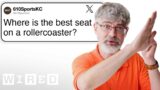 Roller Coaster Engineer Answers Roller Coaster Questions From Twitter | Tech Support | WIRED