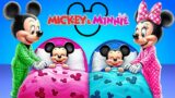 The Happiest Mickey and Minnie Mouse Family! Hacks and Crafts for Dolls