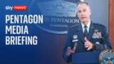 US Pentagon media briefing – Tuesday, 27 August 2024