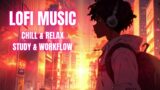 Walk in big city ~08 HipHop Lofi Music beats Chill & Relax, Study & Workflow Music beats over 1 hour