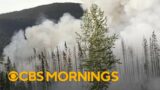 Wildfires burn across the western U.S., Canada