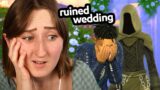my sims wedding went VERY VERY WRONG