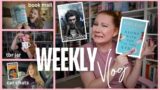 reading hyped books, dnfing a book, car chats & book mail | WEEKLY READING VLOG