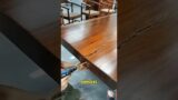 this person transforms a broken table into a standing masterpiece#shorts#woodworking#satisfyingwork