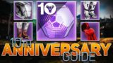 10th Anniversary Guide (Engrams, Armor & Seal) | Destiny 2 The Final Shape