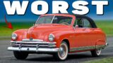 13 WORST and Silliest American Cars From The 1950s!
