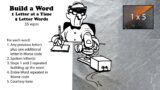 Build A Word – 1 Letter At A Time – 5-Letter Words – 35wpm