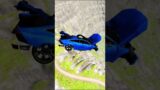 #48 BeamNG.drive – Leap of Death Car Jumps & Falls Into Water Pit – Shorts