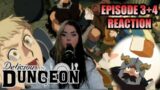 BREAD BREAD BREAD!!! DELICIOUS IN DUNGEON EPISODES 3+4 REACTION