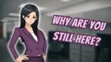 Boss Finds You Working Late [F4A] [Frustrated Speaker] [Apology]