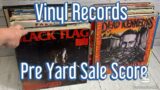Crazy Pre Yard Sale Vinyl Records & Sealed 8 Tracks Score. Hardcore Punk, Alternative & Classic Rock