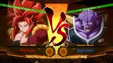 DRAGONBALLFIGHTERZ NEXT BATTLE*GOGETA SS4 VS GINYU