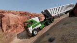 Death Road Descent: Off-Road Cars vs Massive Trucks in Utah – BeamNG drive | GP-Game