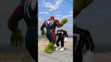 Hulk in Danger! Black Hulk to the Rescue #GTAV #shorts