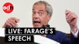 LIVE: Nigel Farage Addresses Crowd at Reform UK Conference