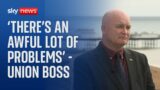 Labour following Tory fiscal rule leaves shortage of money to '”fix the country”, says Mick Lynch