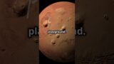 Largest mountain in the Solar System, Olympus Mons of Mars