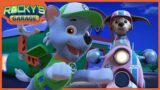 Liberty's Broken Scooter, Rocky To The Rescue! – Rocky's Garage – PAW Patrol Cartoons for Kids