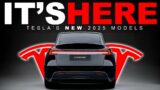MAJOR Tesla Announcement – NEW Models For 2025!