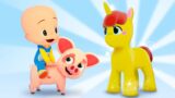 Ponies Magic Panda Bag | Super Cuquin to the rescue | Learning adventures with Cleo & Cuquin