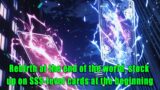 Rebirth at the end of the world, stock up on SSS-level cards at the beginning