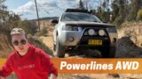 STUCK TWICE – Lithgow 4×4 powerline tracks in a FORD TERRITORY AWD